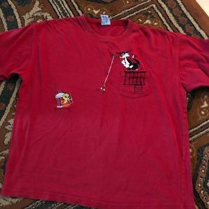 Vintage Warner Bro’s Embroidered shirt